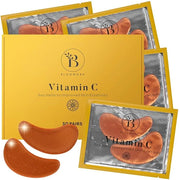 Vitamin C Under Eye Patches (30 Pairs), Under Eye Mask for Puffy Eyes, Appearance of Dark Circles, Smoothing & Hydration, ...