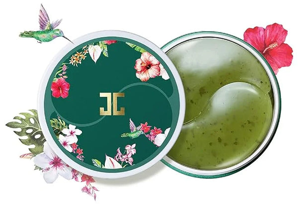 JAYJUN Green Tea Eye Gel Patch, Dark Circle, Puffy Eye, Under Eye Patch, 1.4g, 60 in Jar - Product Image