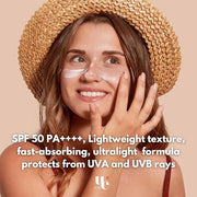 UV Clear SPF 50 Sunscreen with Zinc Oxide, UVA and UVB Protection, Broad Spectrum, Non-Greasy, No White- Cast, Soothing, W...