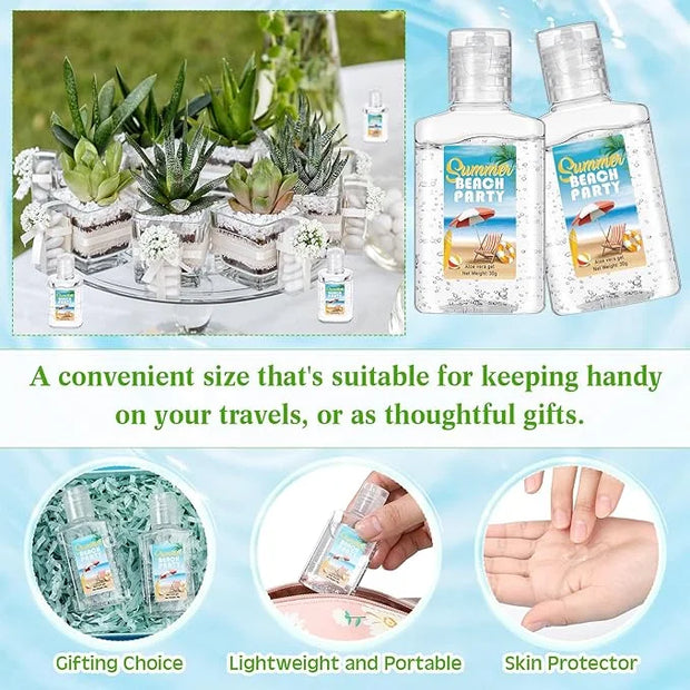 24 Pcs Mini Aloe Vera Gel 1oz Soothing Moisture Aloe Gel Travel Size Aloe Vera Gel Moisturizing Face Skin Aloe Vera Gel Bu...