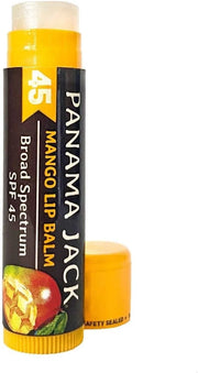 Panama Jack Sunscreen Lip Balm - SPF 45, Flavor Pack, Broad Spectrum UVA-UVB Sunscreen Protection, Prevents & Soothes Dry,...
