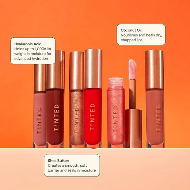 Live Tinted Huegloss High-Shine Lip Gloss - Hydrating, Non-Sticky, Moisturizing Lip Gloss with Hyaluronic Acid, Coconut Oi...