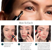DRMTLGY Luminous Eye Corrector SPF 41, Under Eye Color Corrector for Dark Circles, Anti-Aging Tinted Eye Cream, Hydrating ...
