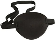 2 Pcs Adult Kid's Black Adjustable Soft and Comfortable Pirate Eye Patch Single Eye Mask for Amblyopia Lazy Eye - Product ...