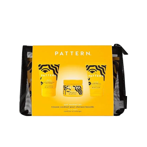 PATTERN by Tracee Ellis Ross Curl Cocktail Kit: Leave-In Conditioner, Styling Cream, and Curl Gel - Product Image