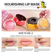 Bee Lip Balm Honey Pot,4 PCS