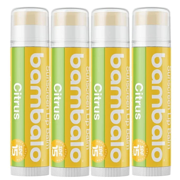 4-Pack Citrus SPF 15 Lip Balm