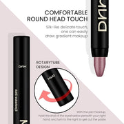 evpct 2Pcs Cream Eyeshadow Sticks Set for Eyes Waterproof, Sand Shimmer & Orchid Shimmer Matte Eye shadow Stick Pencil Pen...