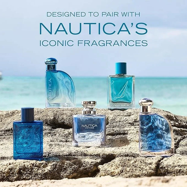 Nautica Grooming Cleanse Shower Gel 6.7 fl oz (Pack of 1), Notes of Grapefruit, Lavender, and Wood, Men's Fragrance, Long ...