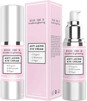 KissRedE Anti-Aging Eye Cream for Dark Circles, Puffiness, Fine Lines, and Wrinkles - Fragrance-Free, 1 Fl Oz - Product Image