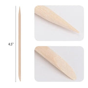 200pcs Orange Sticks for Nails