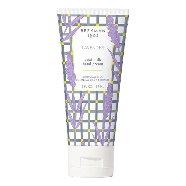 Beekman 1802 Pure Goat Milk Hand Cream, Lavender - Scented - 2 oz - Moisturizing Lotion for Dry Skin - Anti-Aging Hydratio...