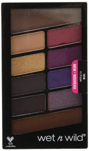 wet n wild Color Icon 10-Pan Eyeshadow Makeup Palette, Long Lasting, Shimmer, Metallic, Glittery, Matte, Rich Smooth Pigme...