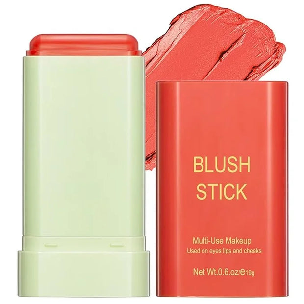 Multi-Use Makeup Blush Stick,Beauty Solid Moisturizer Stick,Waterproof Natural Nude Makeup,Tinted Solid Moisturizer Stick ...