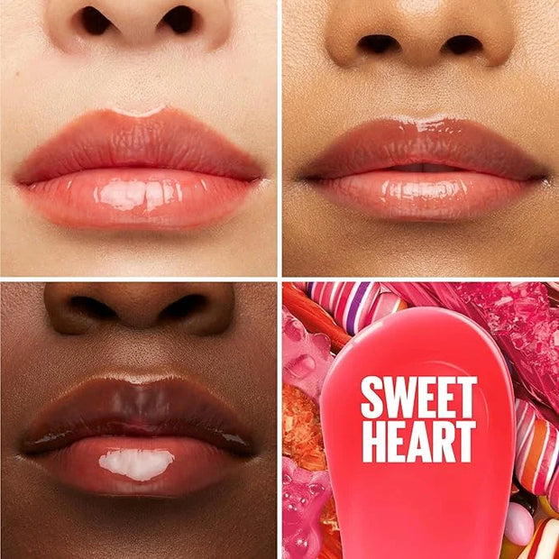 Maybelline New York Lifter Gloss Hydrating Lip Gloss with Hyaluronic Acid, Sweetheart, Sheer Red, 1 Count - Product Image