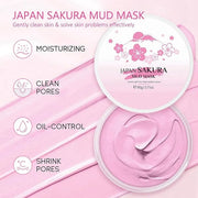 Sakura Skincare Set, Skin Care Set For Teen Girls, Skincare Gift Set Cherry Blossom Beauty Set, Deep Cleaning Skincare Fac...