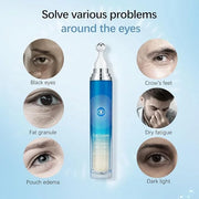 5% Caffeine Eye Serum with 360° Massage Rollerball Topper,Caffeine Eye Cream for Dark Circles,Wrinkles,Puffiness and Fine ...