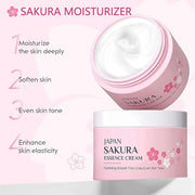 Sakura Skincare Set, Skin Care Set For Teen Girls, Skincare Gift Set Cherry Blossom Beauty Set, Deep Cleaning Skincare Fac...