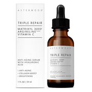 Asterwood Triple Repair Matrixyl 3000 + Argireline + Hyaluronic Acid + Vitamin C Serum for Face - Anti-Aging, Collagen Boo...