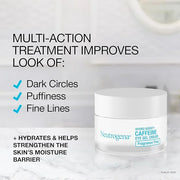 Neutrogena Hydro Boost + Eye Cream for Dark Circles & Puffiness, Under Eye Cream with Caffeine, Hyaluronic Acid and Peptid...