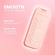 Monday Haircare Smooth Shampoo & Conditioner Travel Pack - 3oz, 90ML Travel Kit (2 x Shampoo,2 x Conditioner) - Product Image