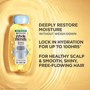 Garnier Whole Blends Honey Water Moisture Restoring Shampoo, Hair Care for Dry Hair and Dry Scalp with Honey Nectar and Fl...