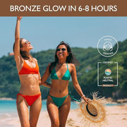 Tanning Accelerator Cream Tan Lotion, Tanning Gel Shine Brown Tanning Cream Natural Brown Tanning Lotion Effective in Sunb...