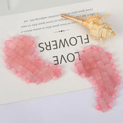 ideayard Rose Quartz Eye Mask, Mini Eye Mask Natural Quartz Mask for Eliminate Wrinkles Puffiness (Rose quartz-A) - Produc...