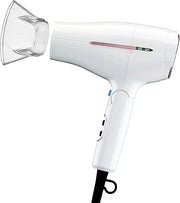 Conair Hair Dryer, Worldwide Travel Hair Dryer with Smart Voltage Technology and Folding Handle, Includes Concentrator - P...