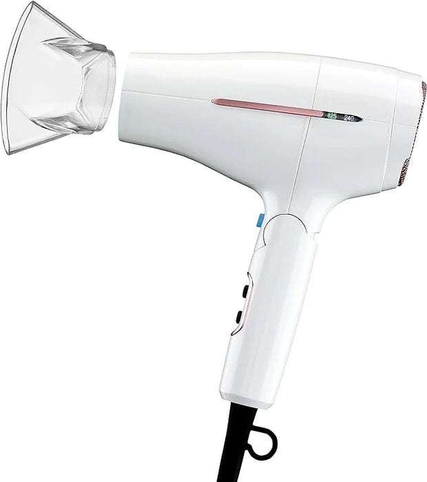 Conair Hair Dryer, Worldwide Travel Hair Dryer with Smart Voltage Technology and Folding Handle, Includes Concentrator - P...