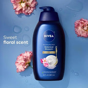 NIVEA Nourishing Botanical Blossom Body Wash with Nourishing Serum, Moisturizing Body Wash for Women, Enriched with Provit...