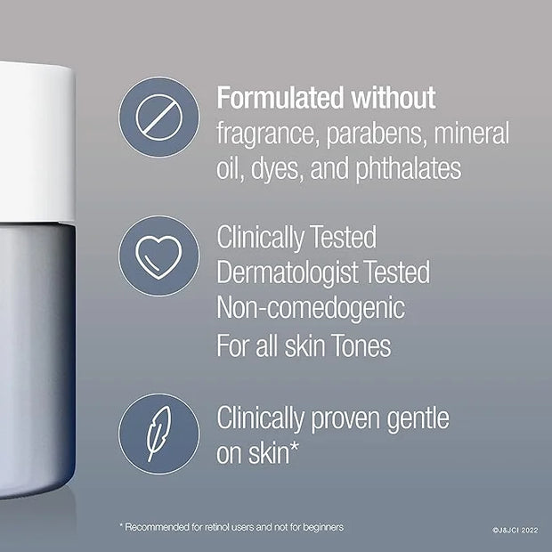 Neutrogena Retinol Pro+ Anti-Wrinkle Night Moisturizer, Rapid Wrinkle Repair, Anti-Aging Face & Neck Cream, Formulated wit...