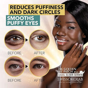 SWISSÖKOLAB Under Eye Patches For Puffy Eyes 24k Gold Eye Mask Dark Circles And Puffiness Collagen Eye Gel Pads Moisturizi...