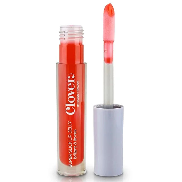 Clover Super Slick Lip Gloss | Non Sticky Lip Jelly, Moisturizing And Hydrating Pigmented Lip Gloss | Cruelty-Free & Vegan...