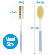 Back scrubber anti slip for