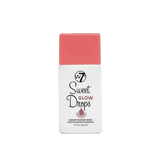 W7 Sweet Glow Drops - Liquid Blusher Drops For Brightened Skin & A Radiant Finish - Product Image