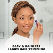 Wahl Clean & Confident Female Battery Pen Trimmer with Rinseable Blades for Eyebrows, Facial Hair, & Light Grooming- Hygie...