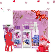 Midnight Embrace Bath & Body Kit, 3 Fl Oz, Ideal Skincare Gift Home Spa Set, Includes Body Lotion, Shower Gel, Body Cream,...