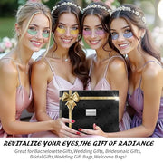 Under Eye Patches (28 Pairs), 4 Colors Eye Masks Gift Set for Dark Circles Puffy Eyes, Undereye Bags and Wrinkles Puffines...