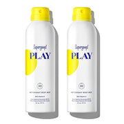 Supergoop! PLAY SPF 50 Antioxidant Body Mist w/Vitamin C, 6 fl oz - 2 Pack - Broad Spectrum Sunscreen Spray - Clean Ingred...