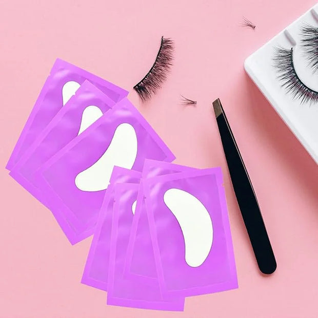 50 Pairs Under Eye Patches, Eye Gel Pads, Eyelash Extension Eye Pads for DIY Lash Extension Supplies, Eyelash Extension (5...