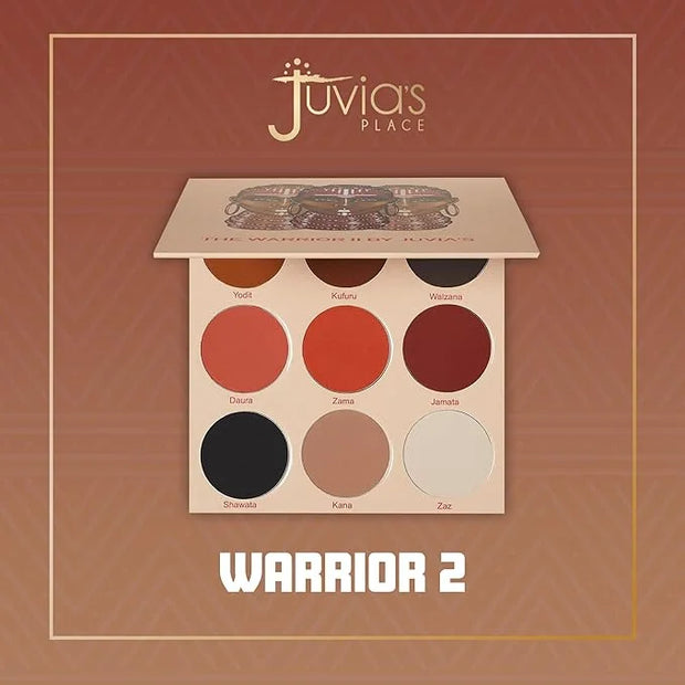 Juvia's Place Warrior 2 Eyeshadow Palette - Professional