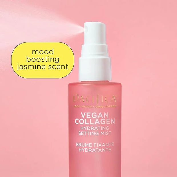 Pacifica Kind Glaze Dewy Glow Primer – Hydrating Illuminating Face Primer for Dewy Skin, Infused with Vegan Collagen & Squ...