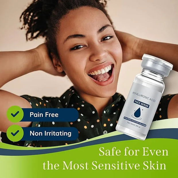 Microrevive Titanium Micro Infusion Facial System - Home Microneedling Kit with Collagen-Stimulating Derma Stamp & Premium...