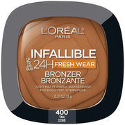 L'Oreal Paris Infallible Up to 24H Fresh Wear Soft Matte Longwear Bronzer. Waterproof, heatproof, Transfer, humidity and s...