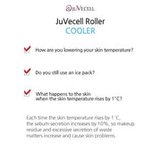 JUVECELL Ice Roller for Puffiness, Face & Eyes Cooler Facial Roller to Press Serums, Cream and Oil Into Skin, Massager Ski...