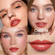 Hydrating Lip Glow Oil, Plumping Lip Oil, Tinted Lip Plumper Gloss,Younger-Looking Lips | Nourishing Long Lasting Non-Stic...