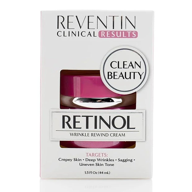 Clinical Results Retinol Wrinkle Rewind Anti Aging Face Lotion Moisturizer For Wrinkles, Age Spots, & Dry Skin - Retinol N...