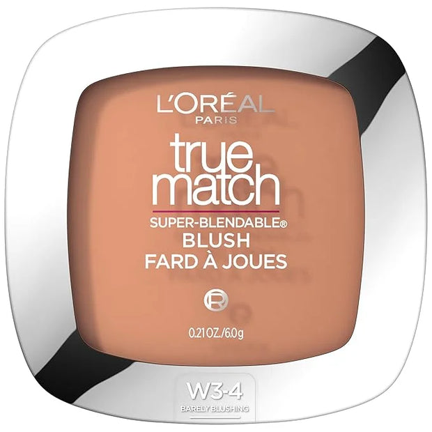 L'Oreal Paris True Match Super-Blendable Powder Blush, Barely Blushing, 0.21 Oz (Packaging May Vary) - Product Image