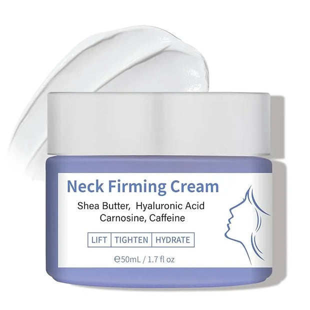 Neck Firming Cream, Tighten and Lift Neck Cream for Crepey Skin, Anti-Aging Neck & Décolleté Cream, Smooth & Tight Sagging...